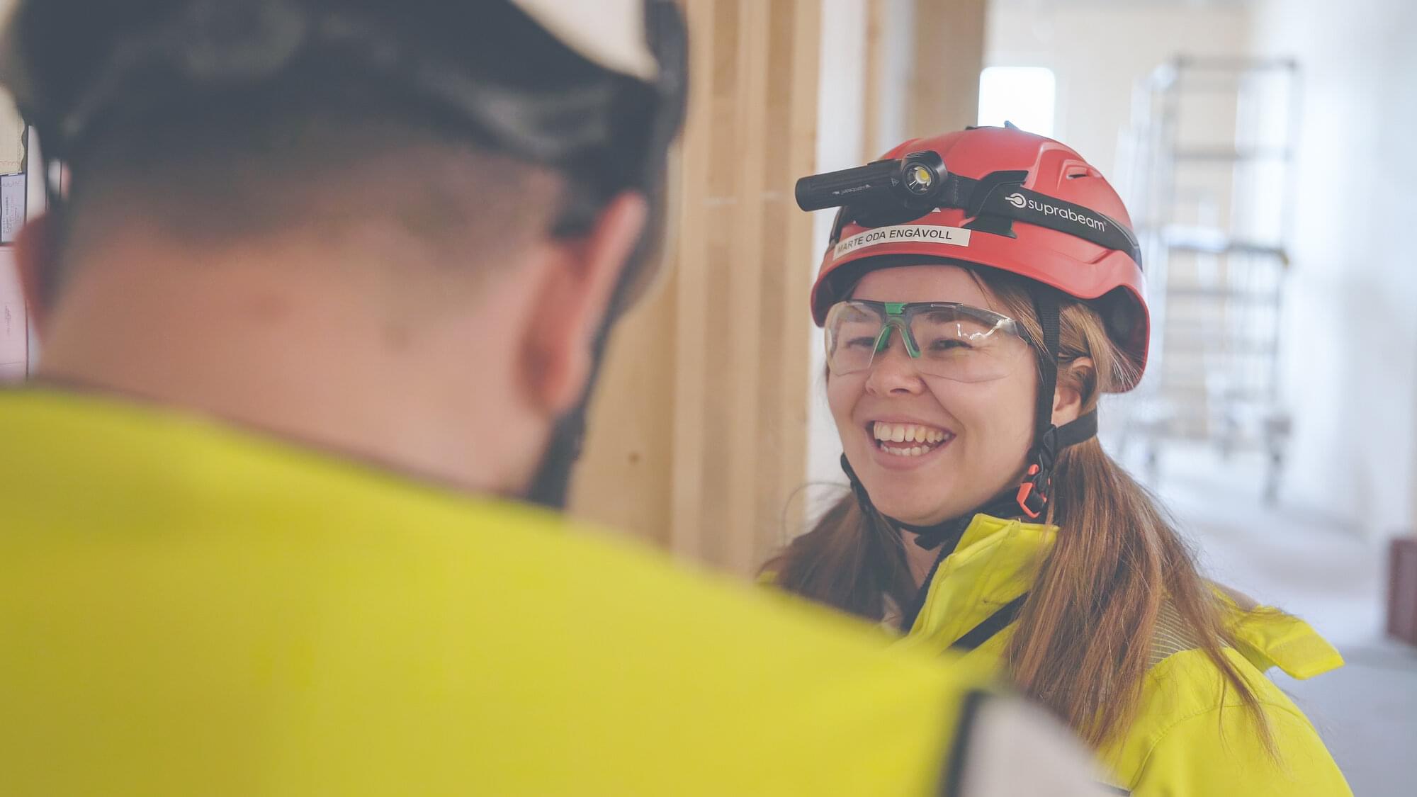 Marte Oda Fiskvik Engåvoll fra Betonmast er opptatt av å velge en leverandør som tilfredsstiller kravene til sertifisering av BREEAM-NOR Excellent.