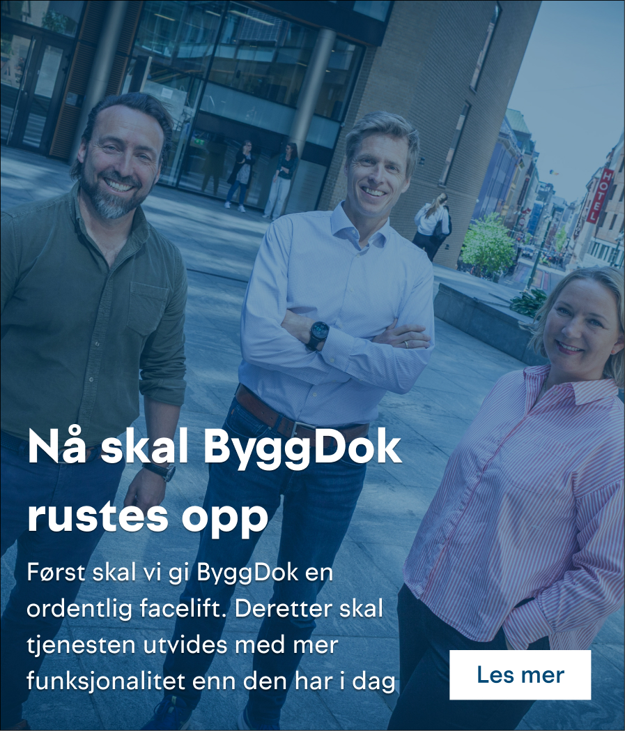 Nå skal ByggDok rustes opp