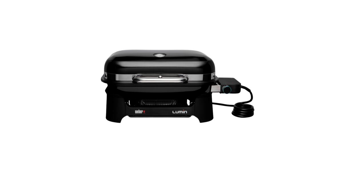 Weber Grill lumin compact elektrisk sort | Maxbo Proff