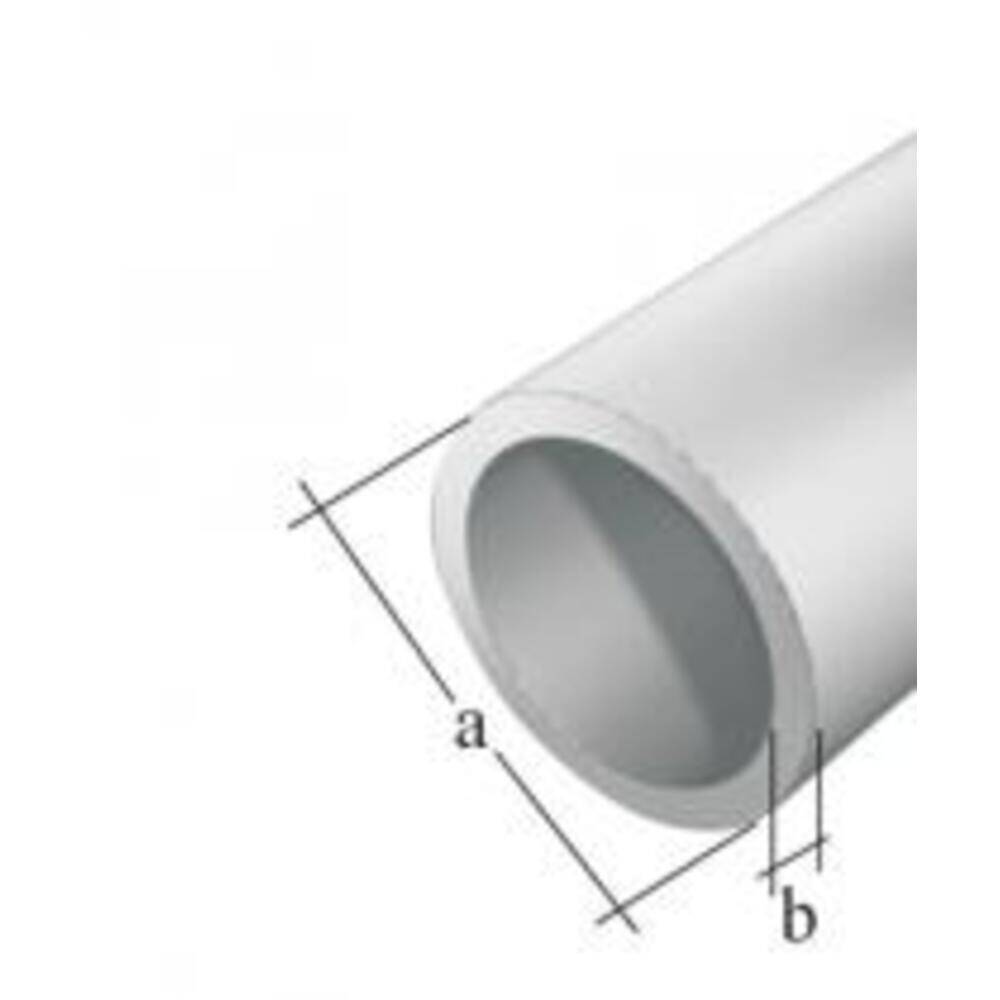 Alberts Profil rør aluminum 1000/6x1mm | Maxbo Proff