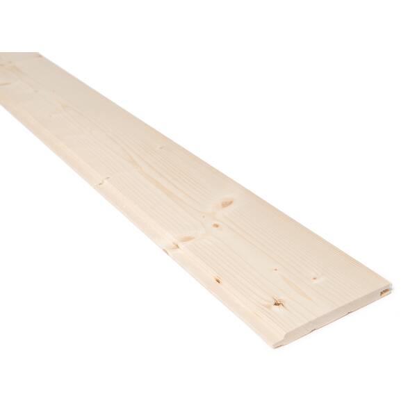 Standardsortiment Faspanel natur ubehandlet gran 12x120 mm | Maxbo Proff
