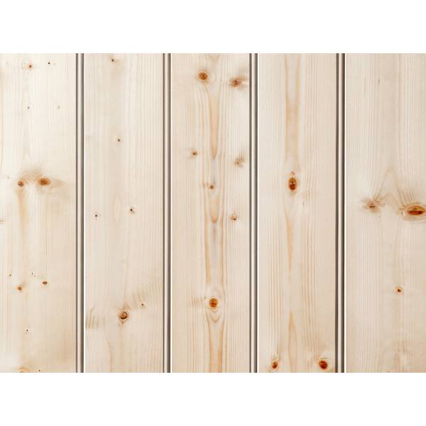 Standardsortiment Perlestaffpanel natur ubehandlet furu 14x120 mm ...