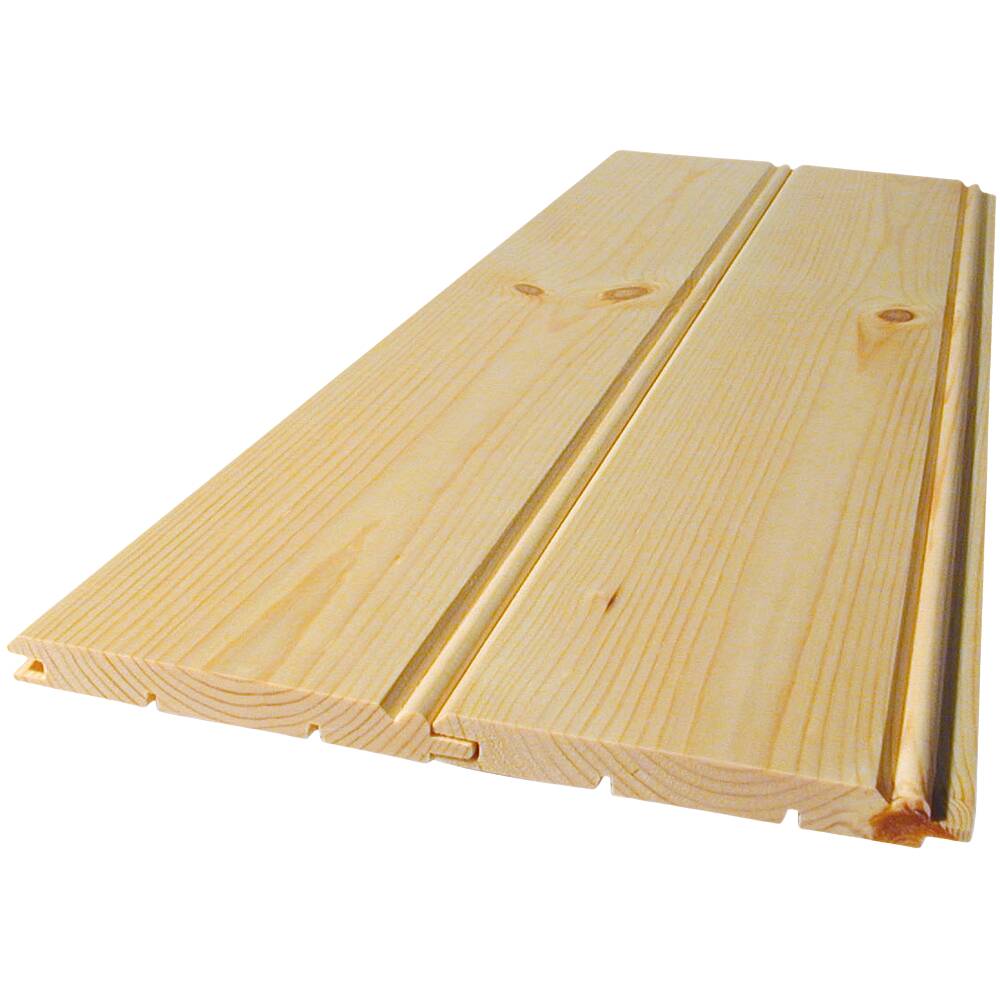 Bjertnæs Sag Perlestaffpanel interiør ubehandlet furu 14x120 mm | Maxbo ...